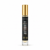 A 12ml spray perfume bottle by Kleda: Authority, featuring a black label with gold lettering and a shiny gold metallic cap, set against a plain white background.
