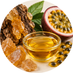 Copaifera Officinalis Resin and Passiflora Edulis Seed Oil
